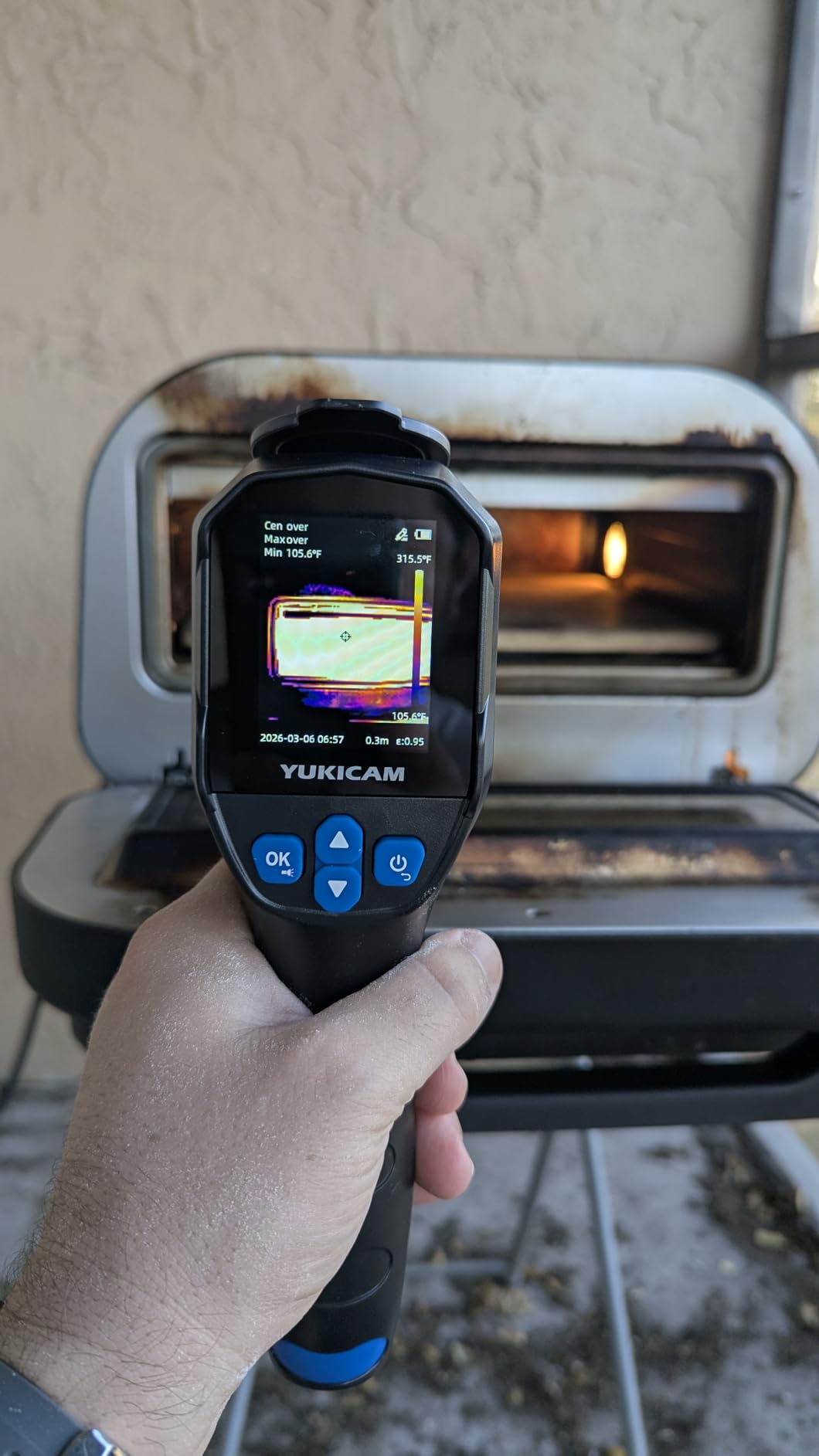 Thermal Camera for Home Inspection, 240×240 TISR Infrared Thermal Imaging Camera with Dual-Light Fusion, Smart Modes, 25Hz IR Camera, -4°F to 1022°F Handheld Thermal Imager for Water Leaks, HVAC customer photo 2