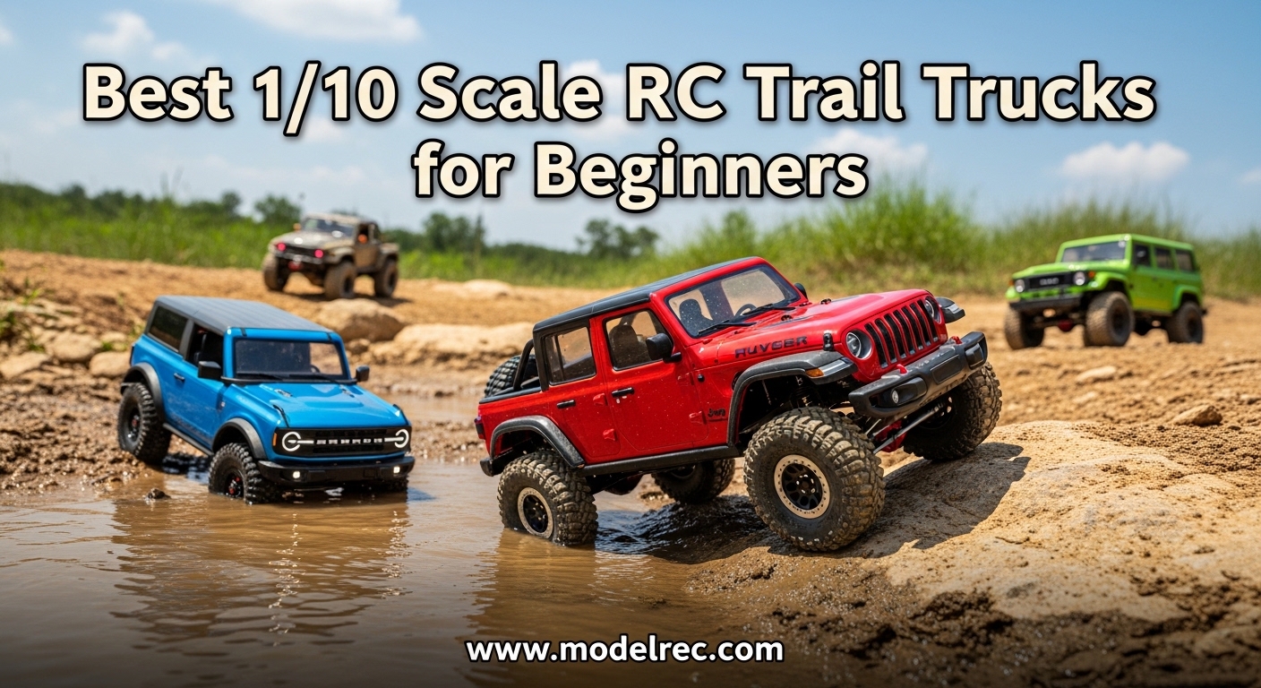 Best 1/10 Scale RC Trail Trucks for Beginners