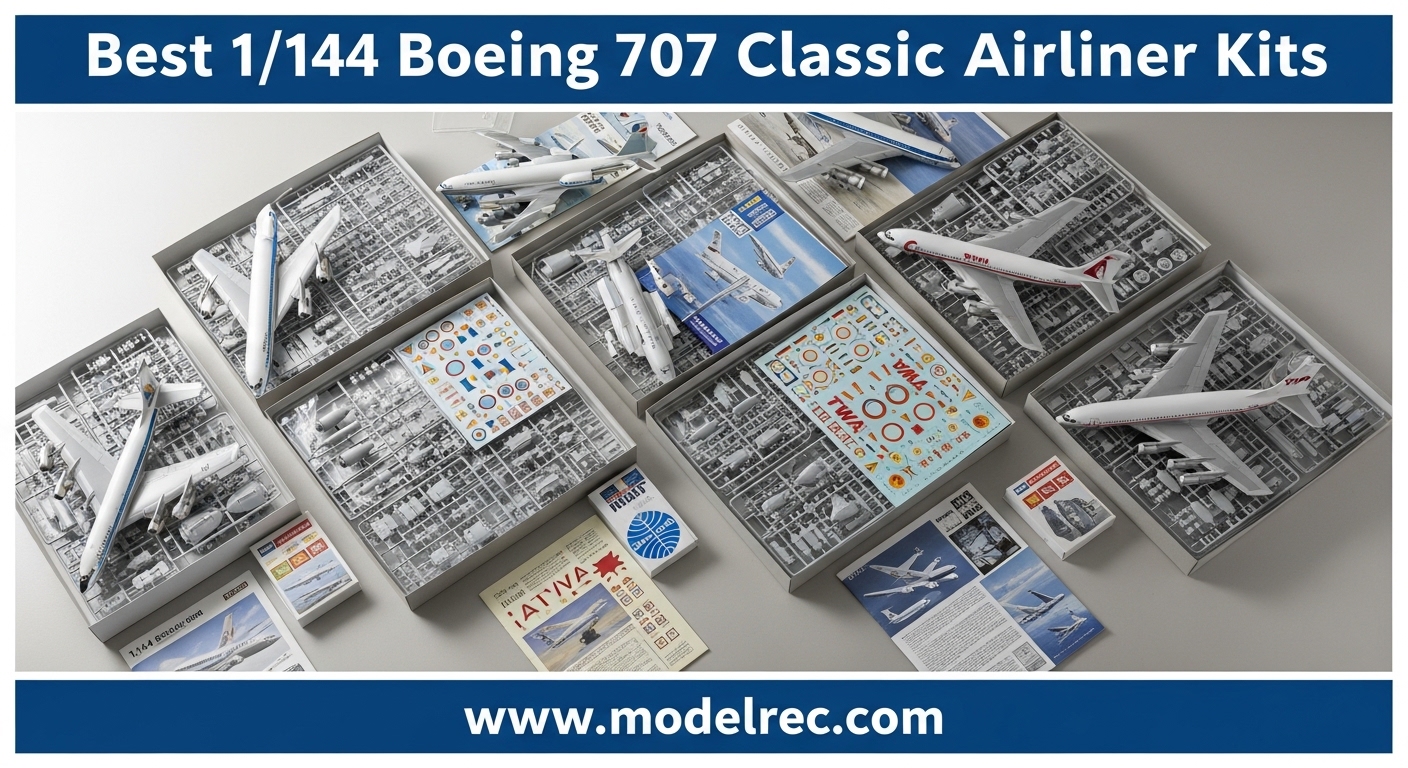 Best 1-144 Boeing 707 Classic Airliner Kits