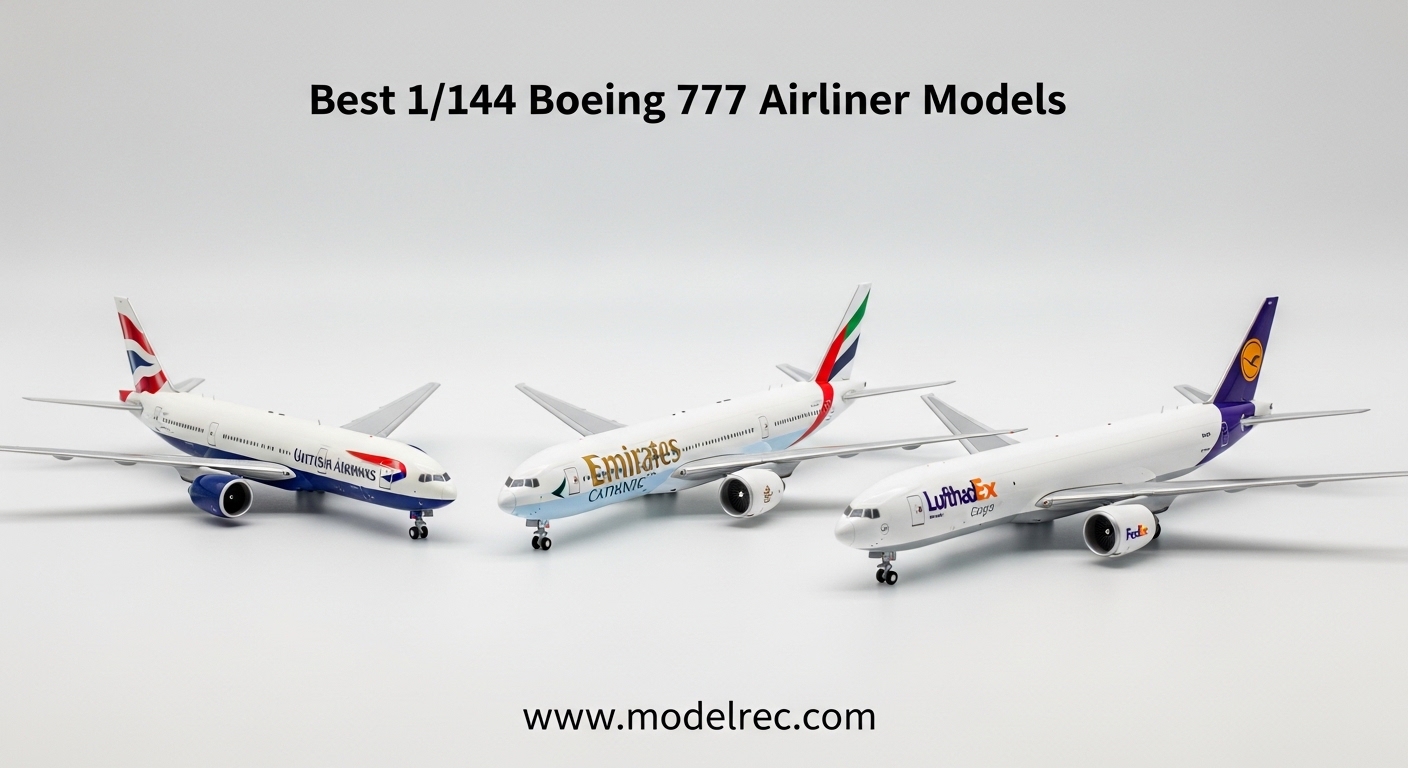 Best 1-144 Boeing 777 Airliner Models