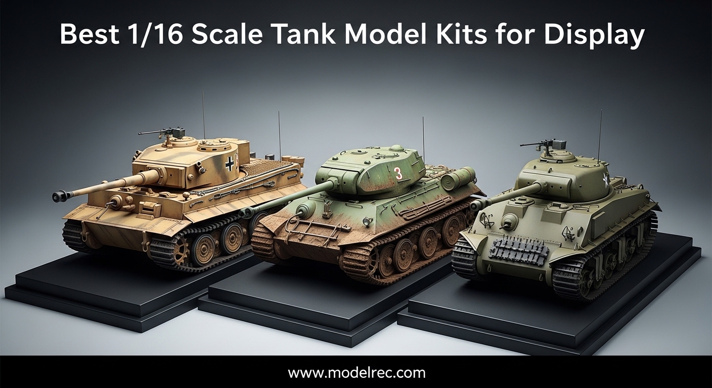Best 1-16 Scale Tank Model Kits for Display