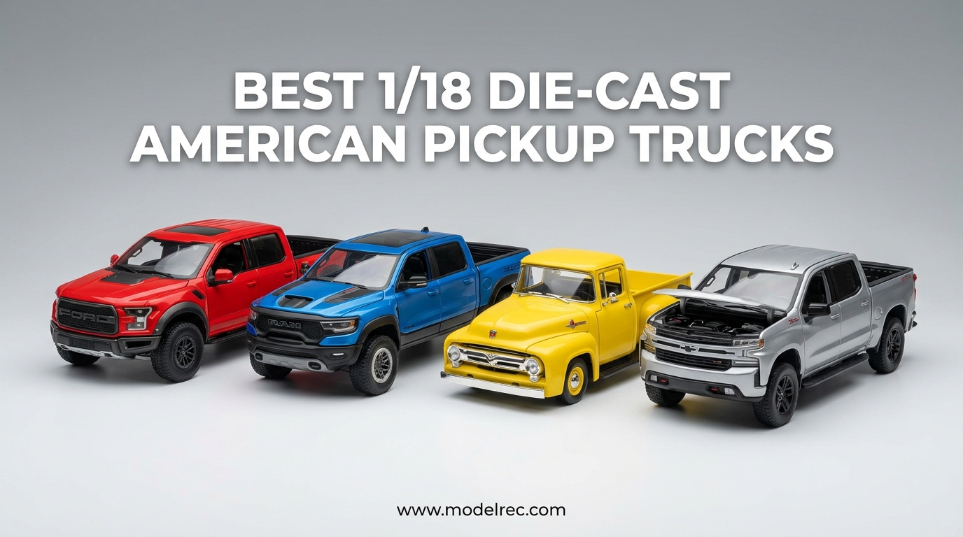 Best 1-18 Die-Cast American Pickup Trucks