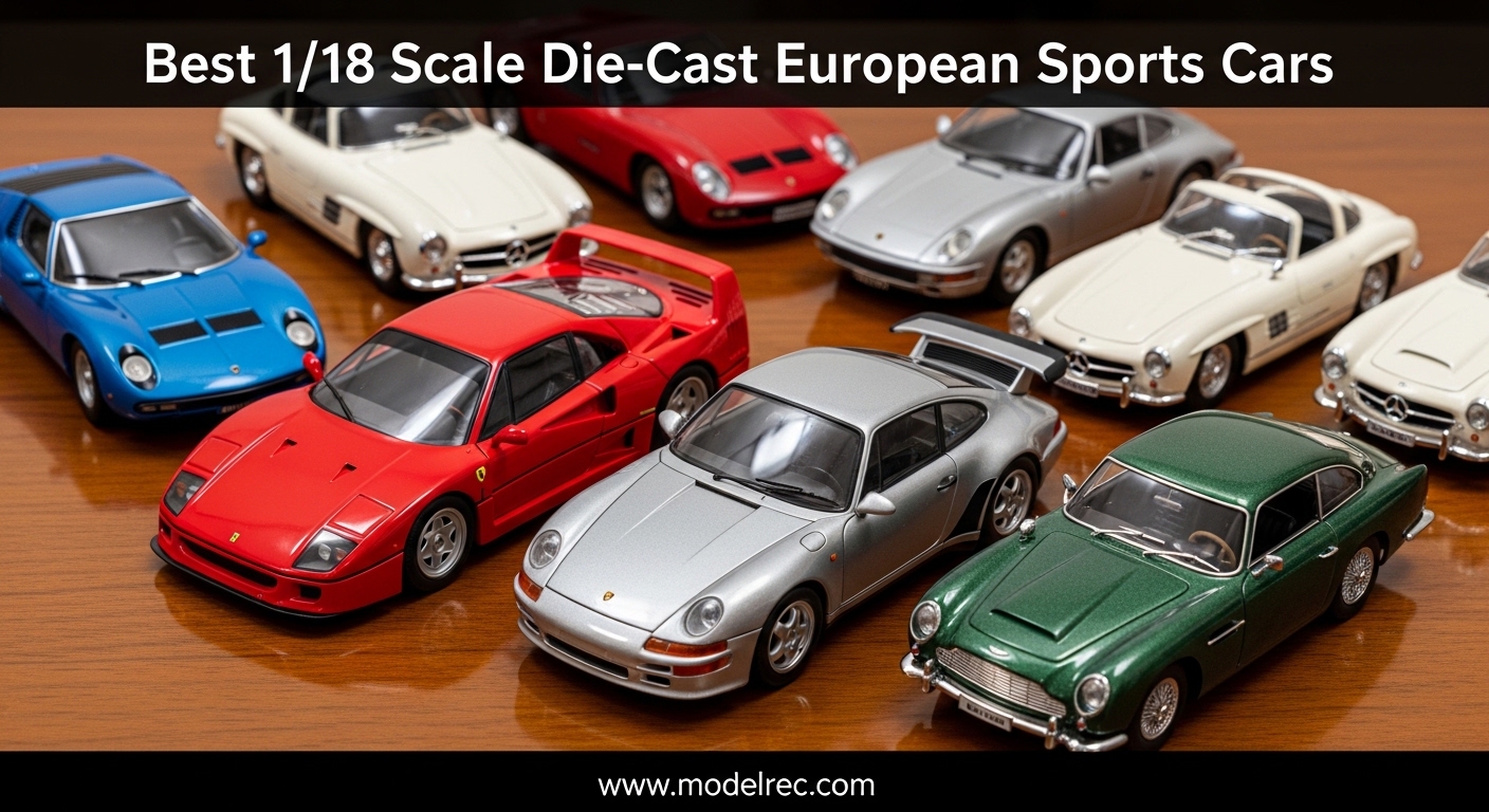 Best 1-18 Scale Die-Cast European Sports Cars