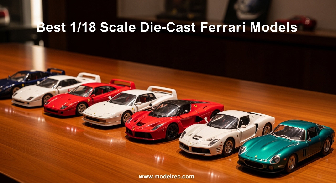 Best 1-18 Scale Die-Cast Ferrari Models