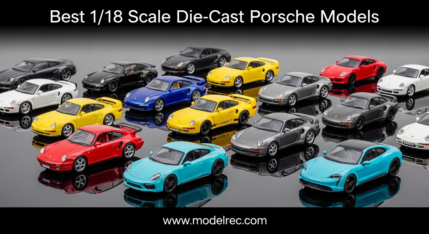 Best 1-18 Scale Die-Cast Porsche Models