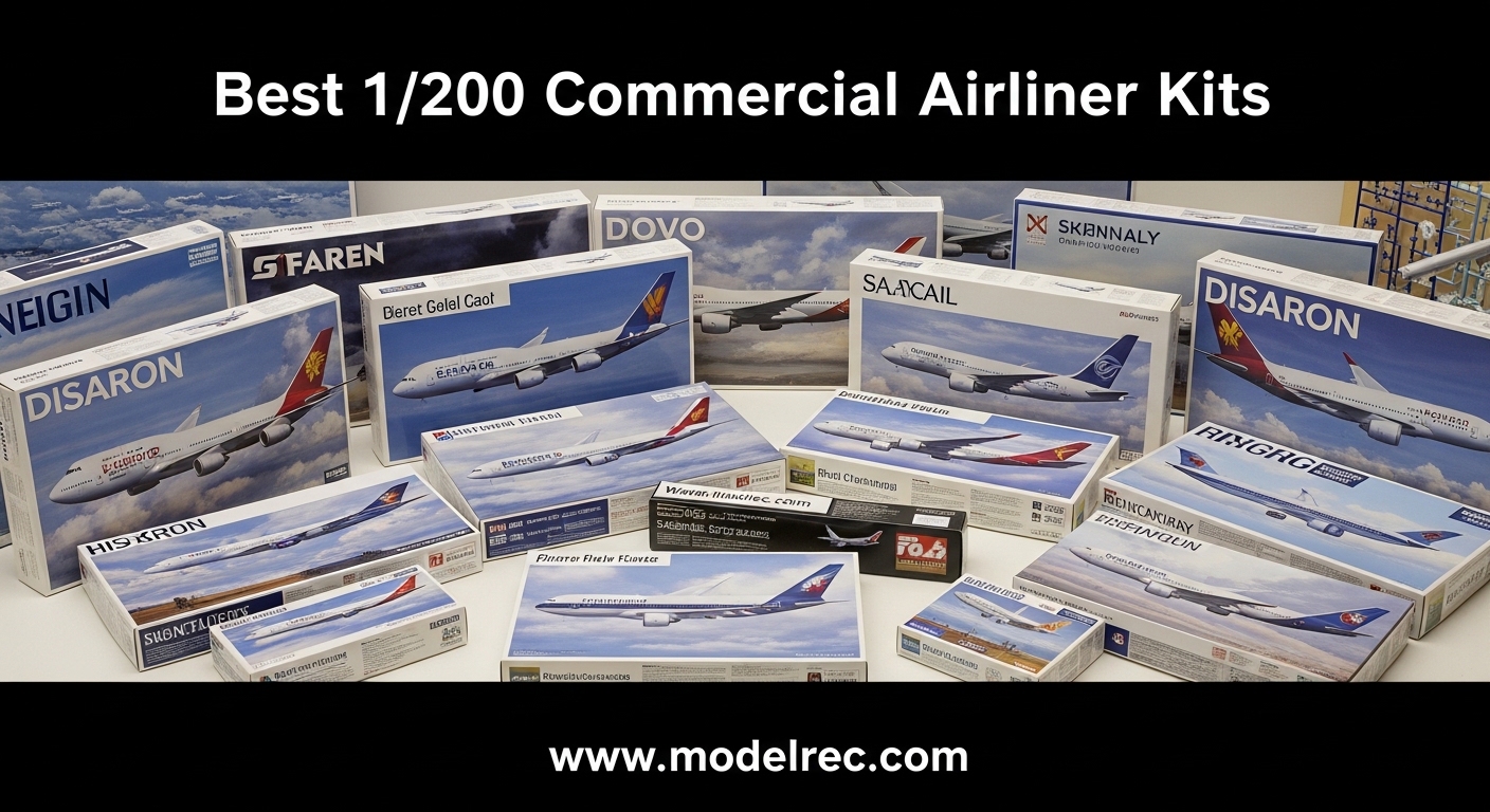 Best 1-200 Commercial Airliner Kits