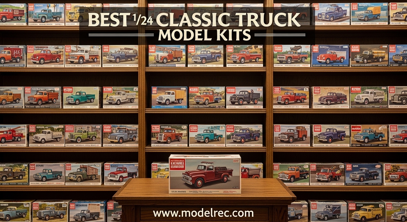 Best 1-24 Classic Truck Model Kits