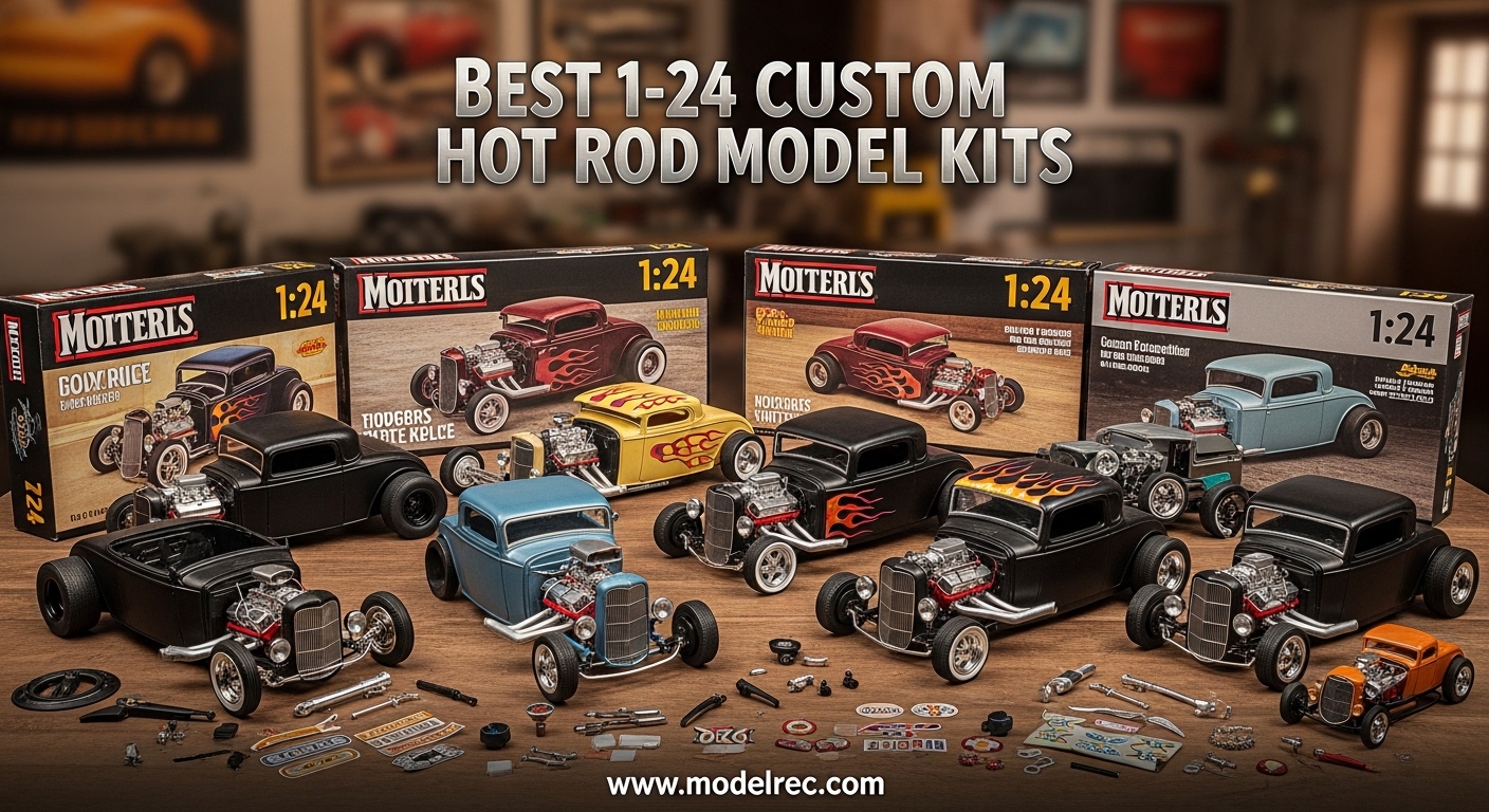Best 1-24 Custom Hot Rod Model Kits