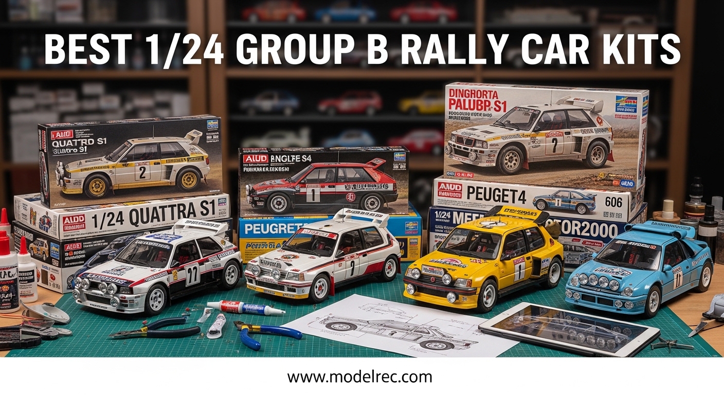 Best 1-24 Group B Rally Car Kits