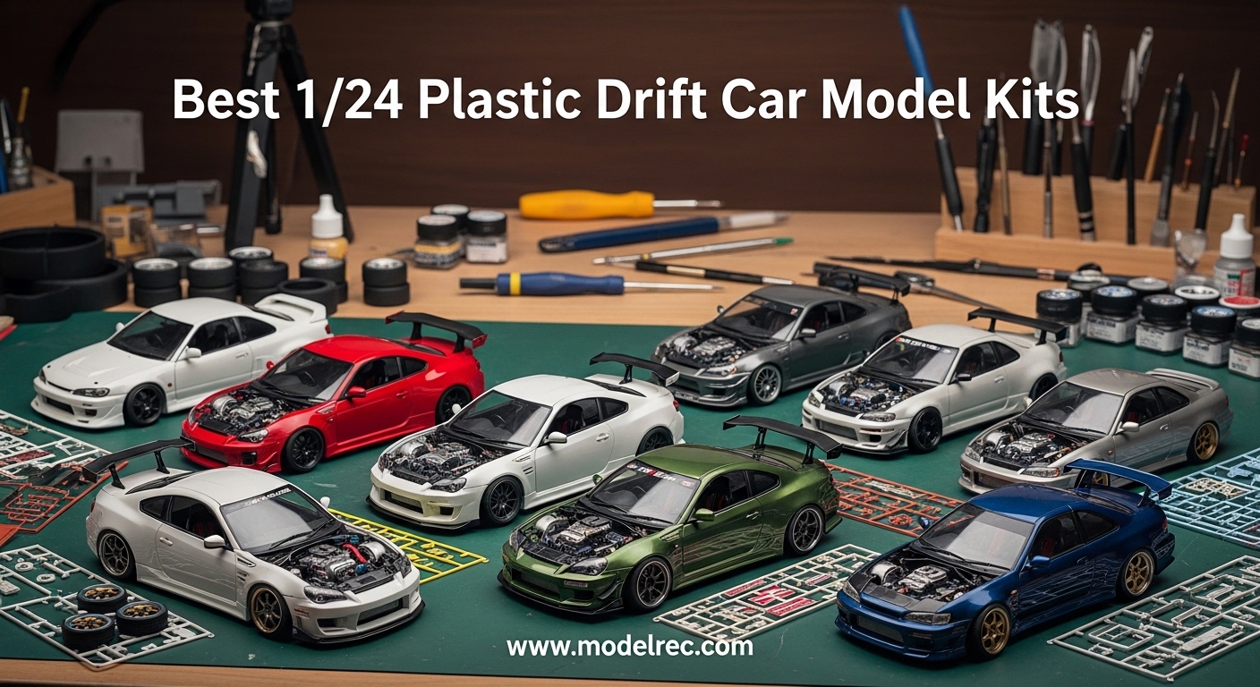 Best 1-24 Plastic Drift Car Model Kits