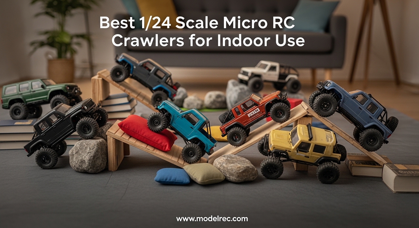 Best 1/24 Scale Micro RC Crawlers for Indoor Use