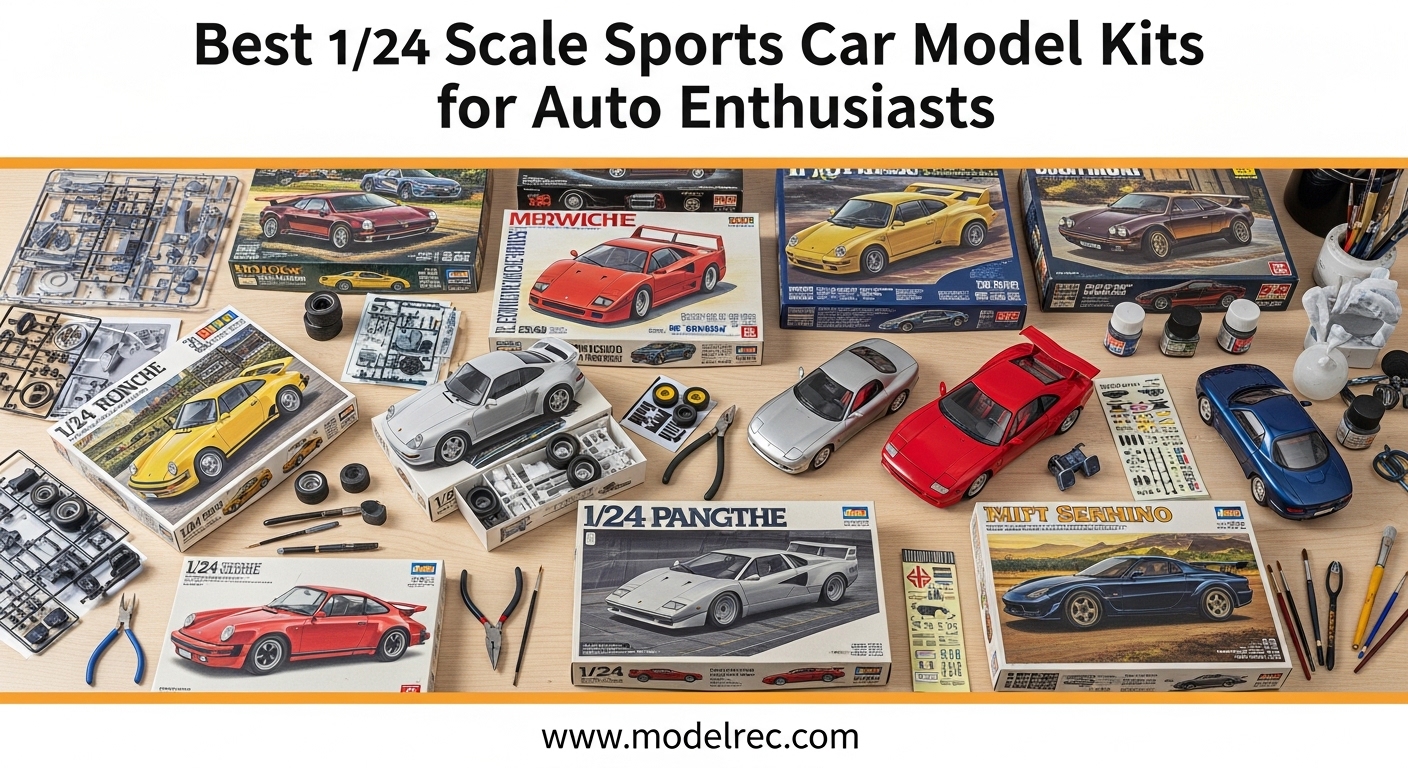 Best 1-24 Scale Sports Car Model Kits for Auto Enthusiasts