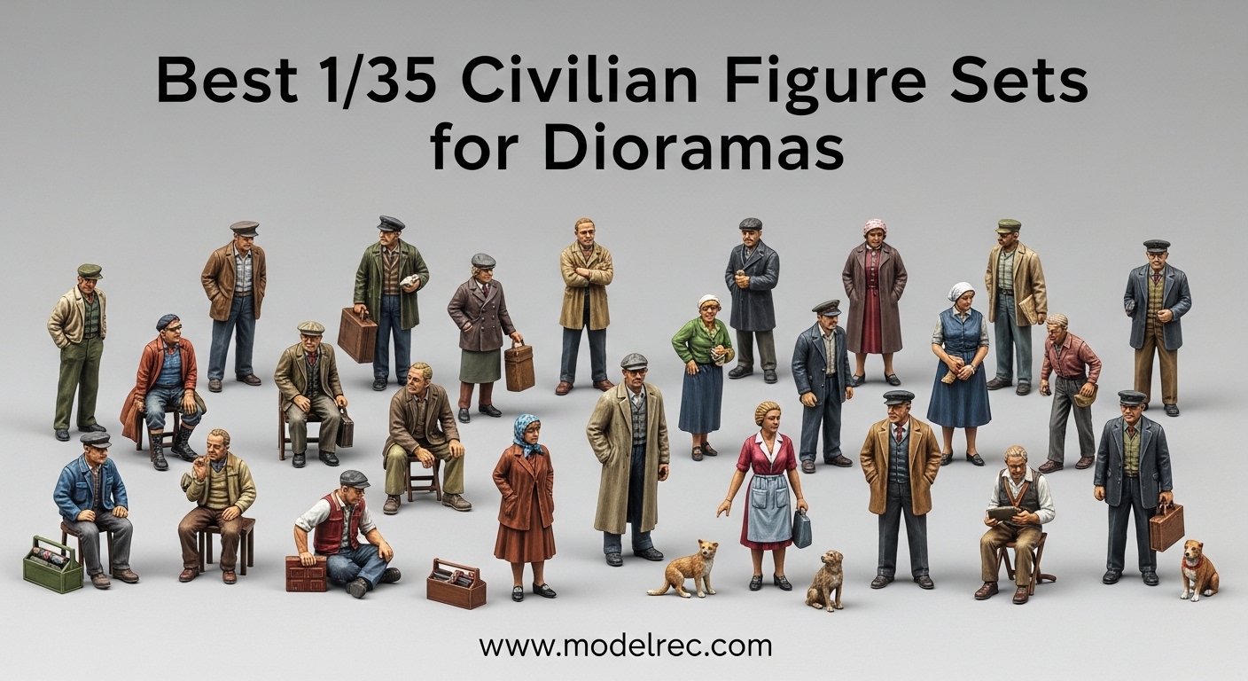 Best 1-35 Civilian Figure Sets for Dioramas