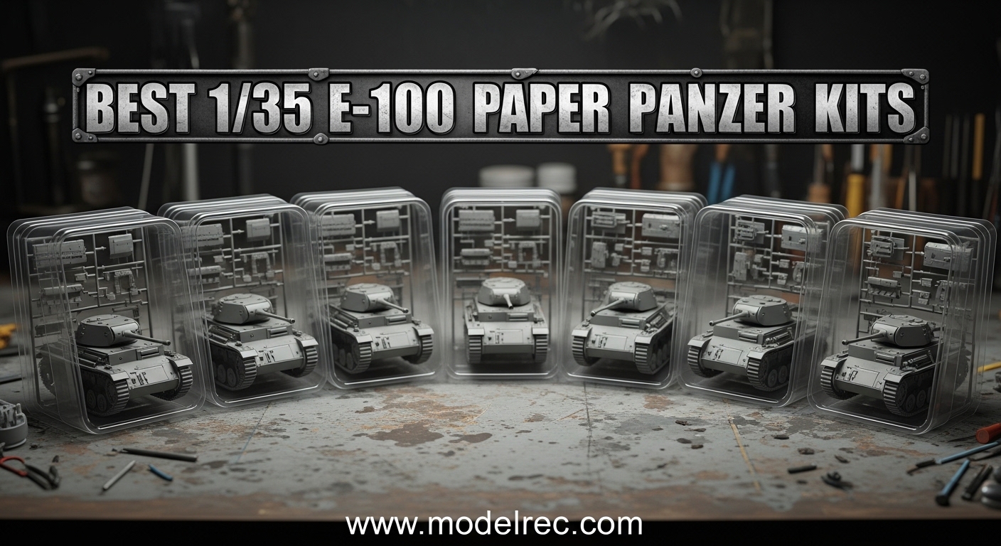 Best 1-35 E-100 Paper Panzer Kits