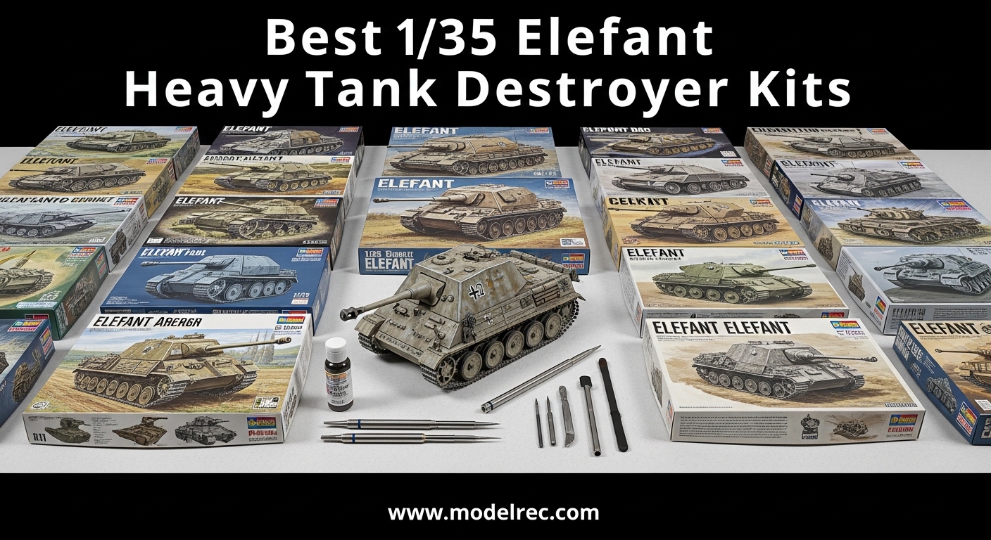Best 1-35 Elefant Heavy Tank Destroyer Kits