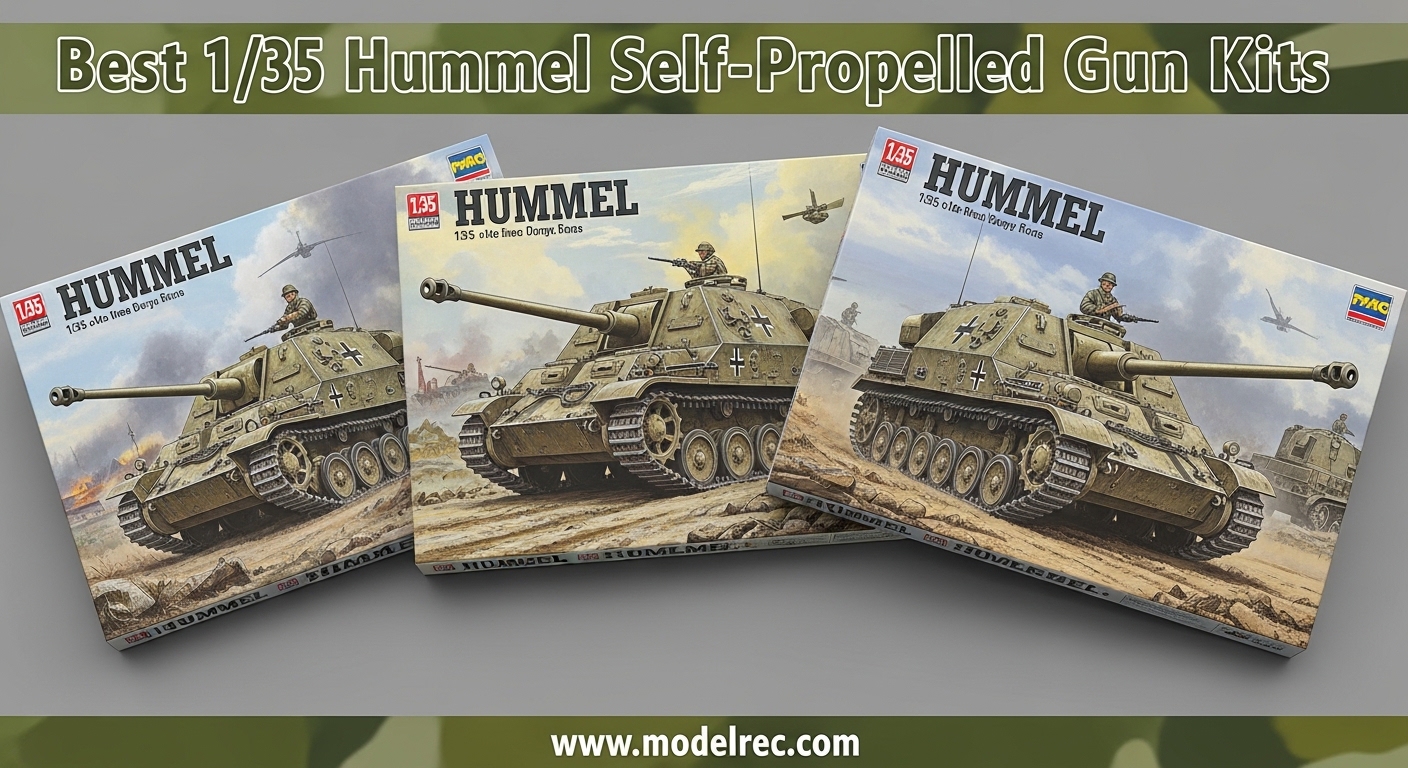 Best 1-35 Hummel Self-Propelled Gun Kits