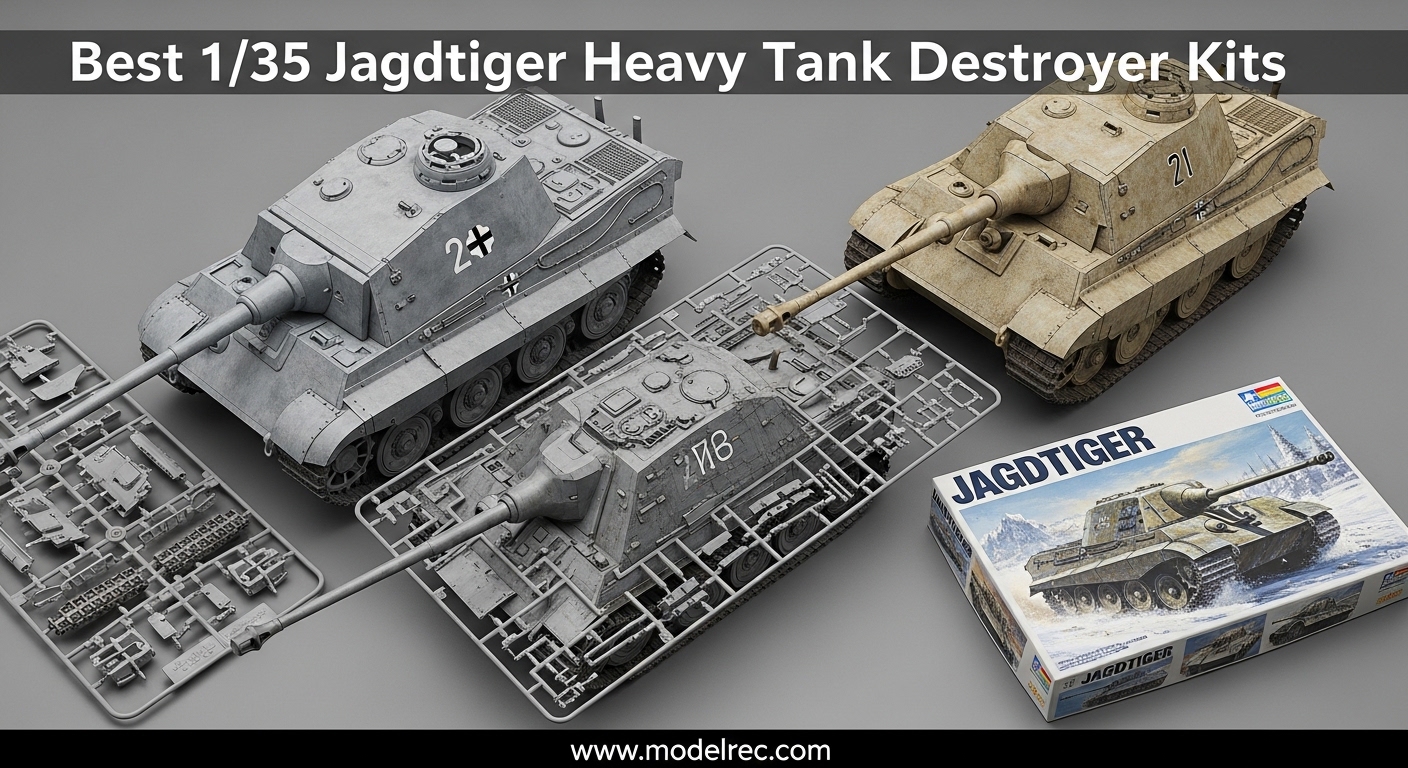 Best 1-35 Jagdtiger Heavy Tank Destroyer Kits