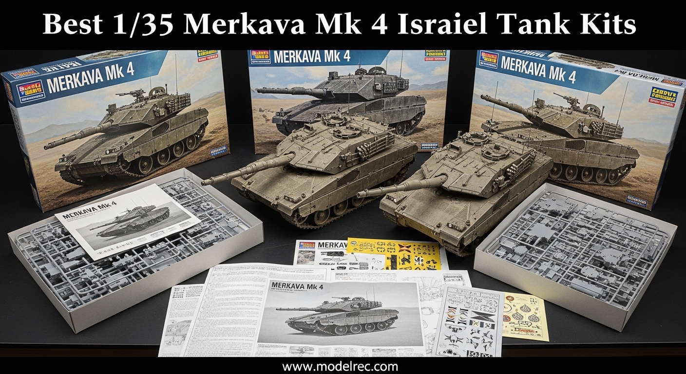 Best 1-35 Merkava Mk 4 Israeli Tank Kits