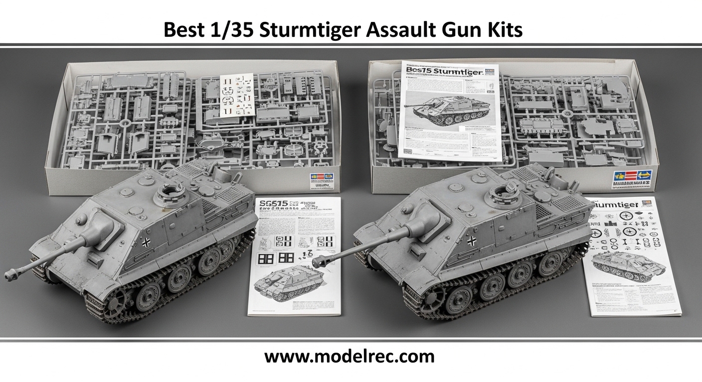 Best 1-35 Sturmtiger Assault Gun Kits