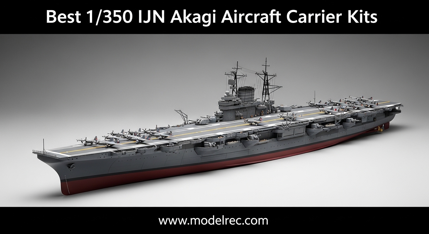Best 1-350 IJN Akagi Aircraft Carrier Kits
