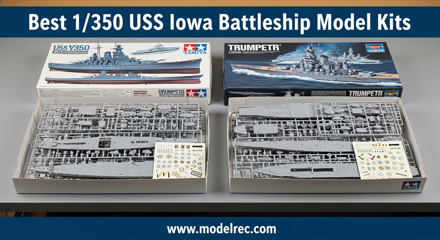 Best 1-350 USS Iowa Battleship Model Kits