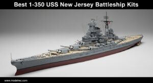 Best 1-350 USS New Jersey Battleship Kits