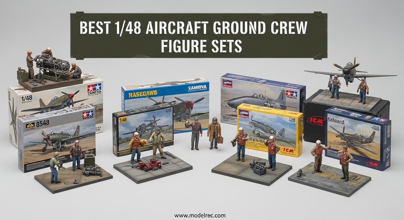 Best 1-48 Aircraft Ground Crew Figure Sets