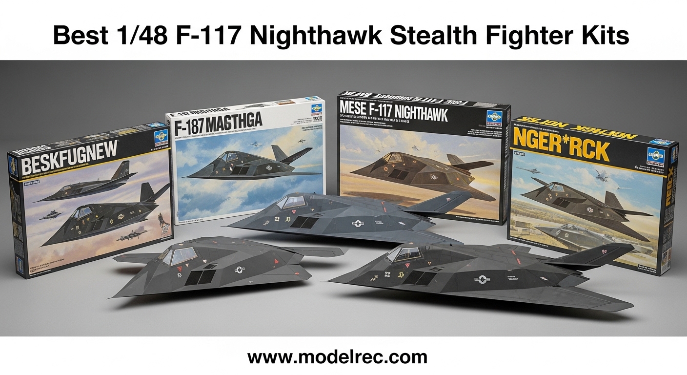 Best 1-48 F-117 Nighthawk Stealth Fighter Kits
