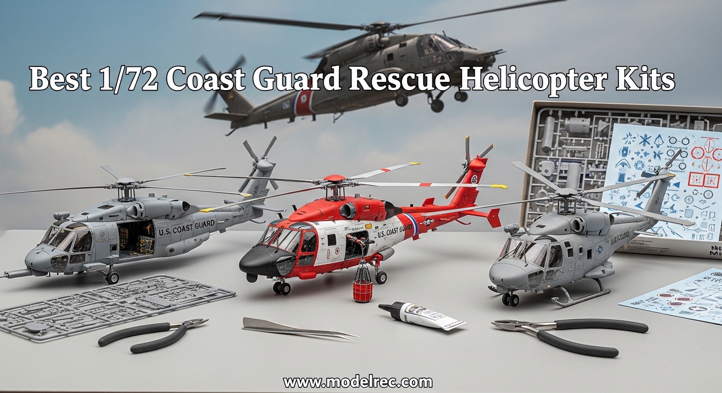 Best 1-72 Coast Guard Rescue Helicopter Kits
