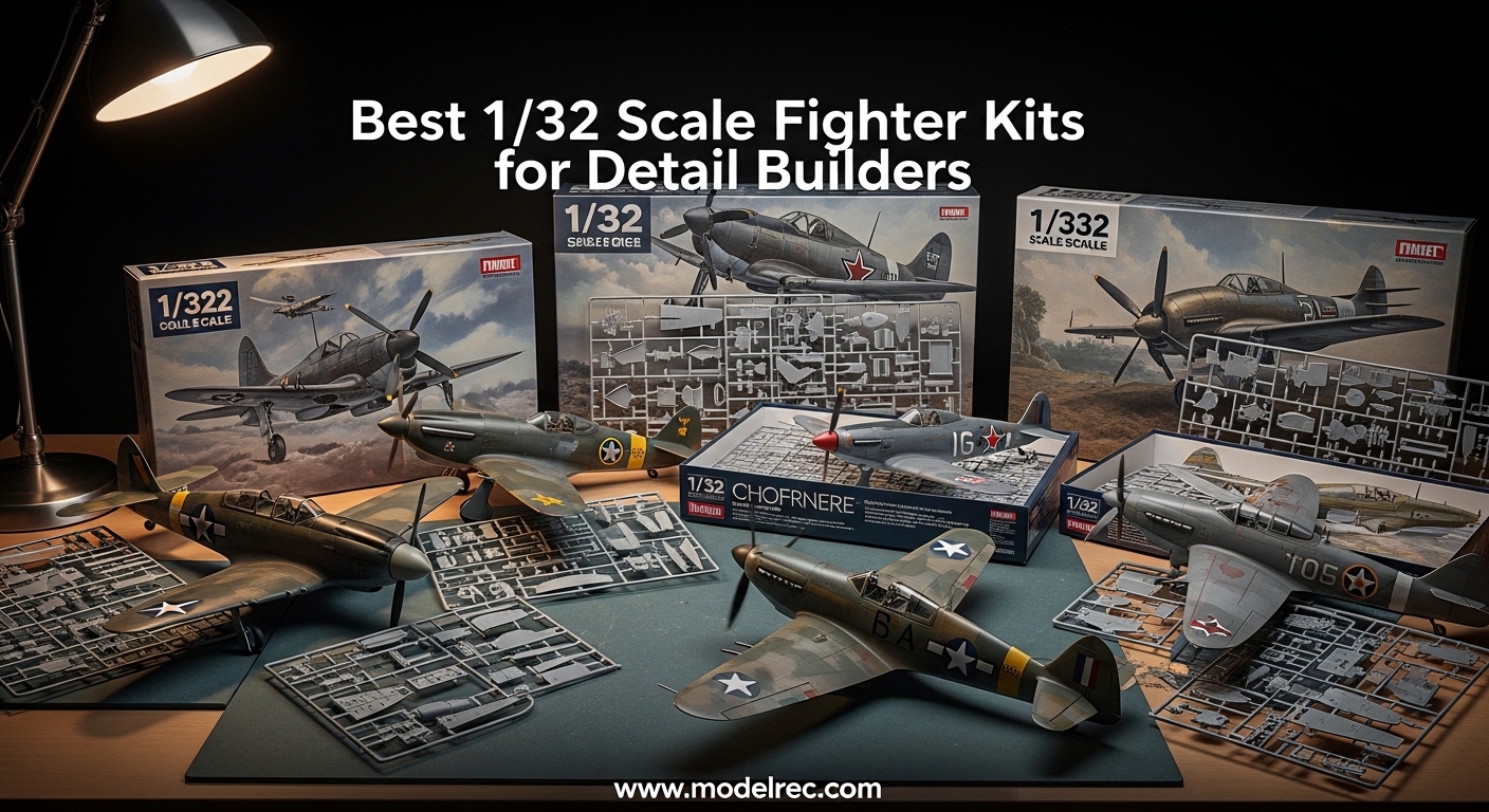 Best 132 Scale Fighter Kits for Detail Builders