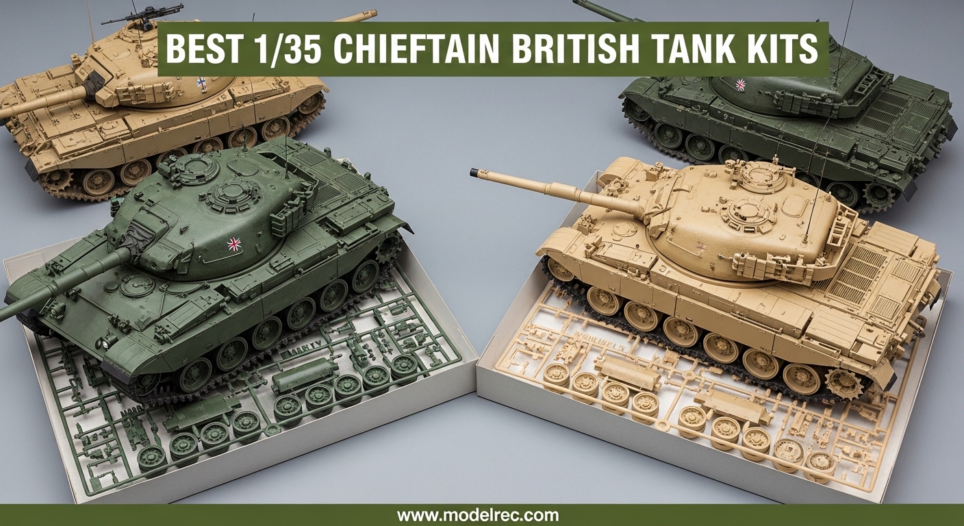 Best 135 Chieftain British Tank Kits
