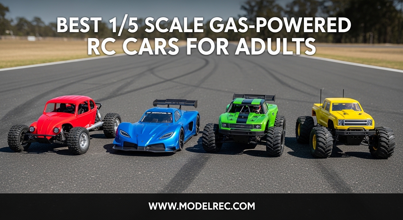 Best 15 Scale Gas-Powered RC Cars for Adults