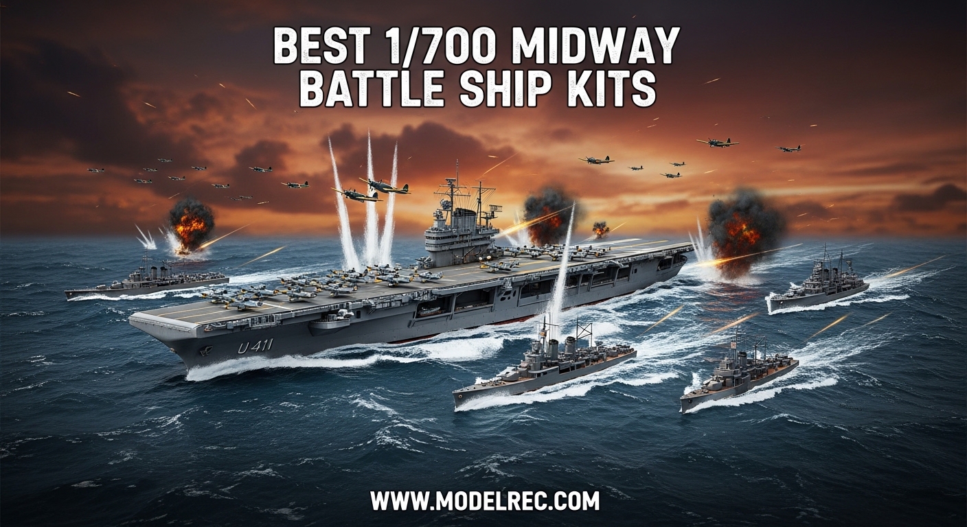 Best 1700 Midway Battle Ship Kits