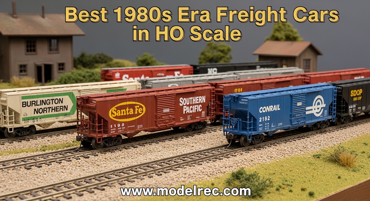 Best 1980s Era Freight Cars in HO Scale