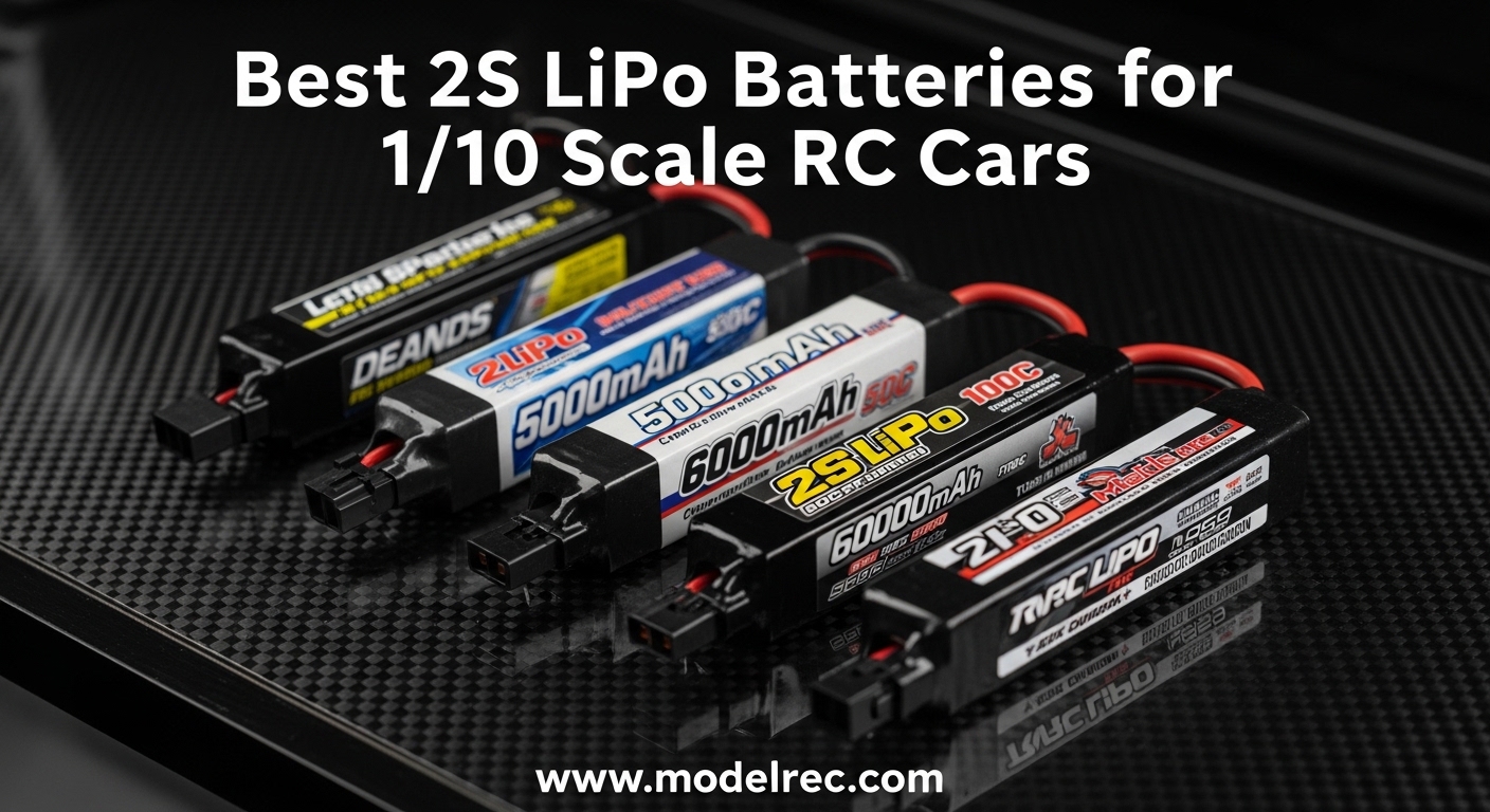 Best 2S LiPo Batteries for 1/10 Scale RC Cars