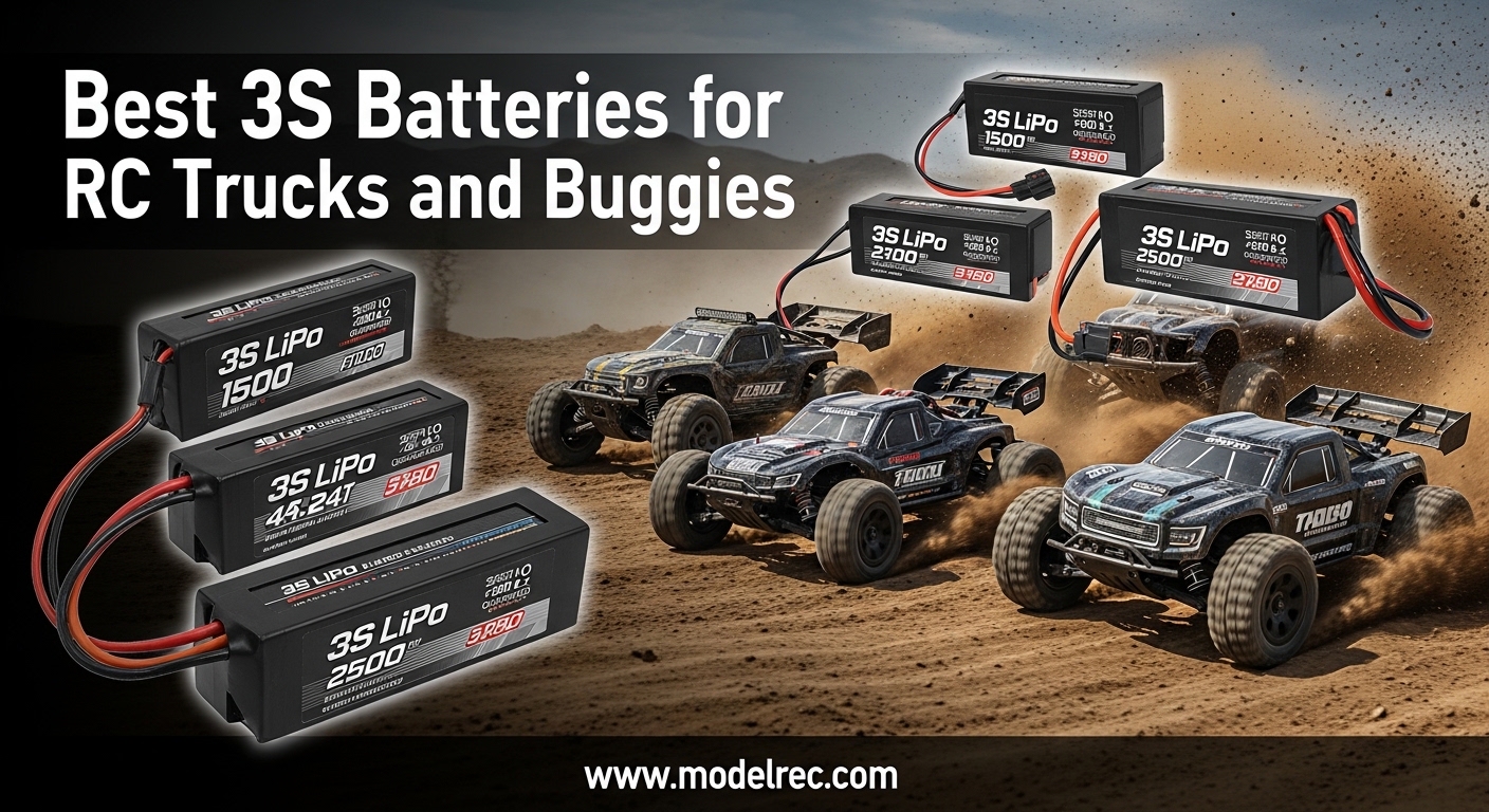 Best 3S LiPo Batteries for RC Trucks and Buggies