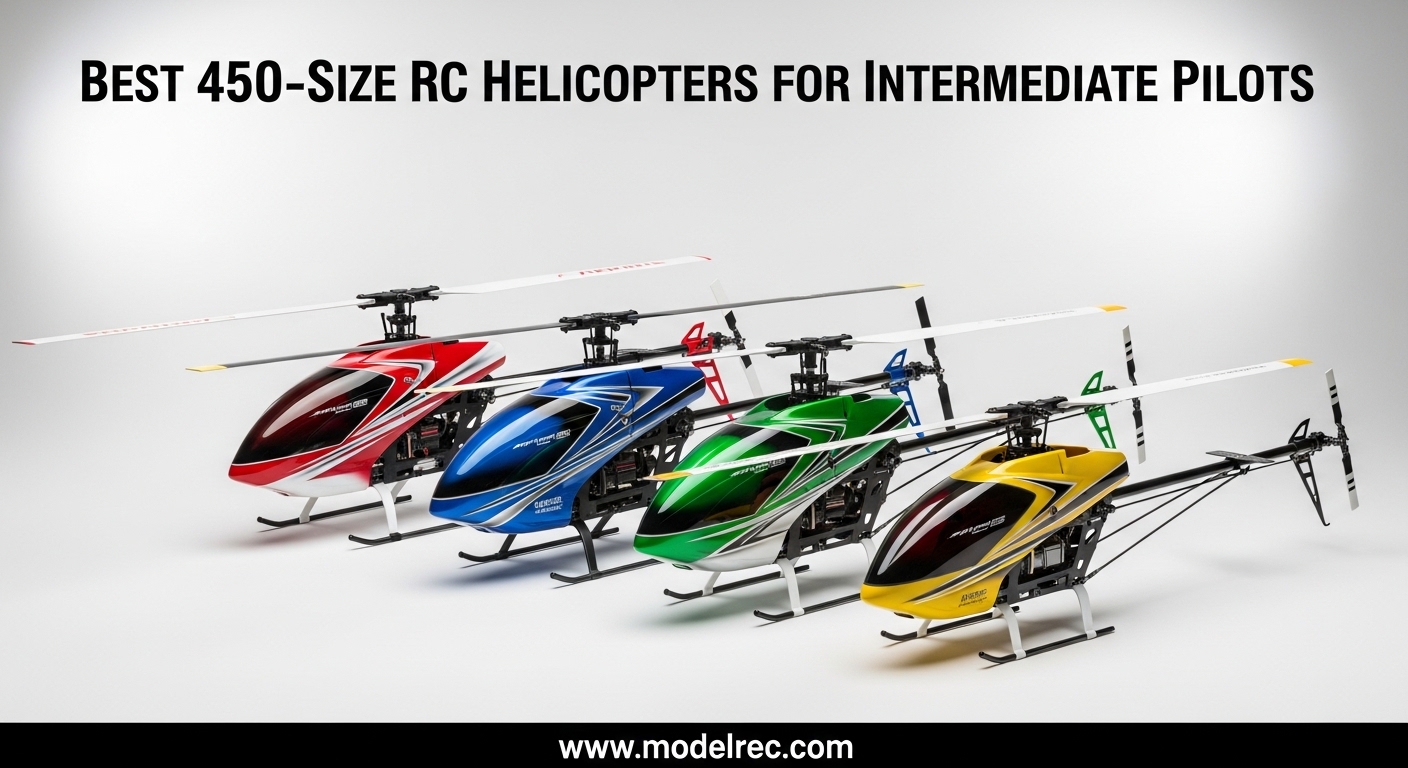 Best 450-Size RC Helicopters for Intermediate Pilots