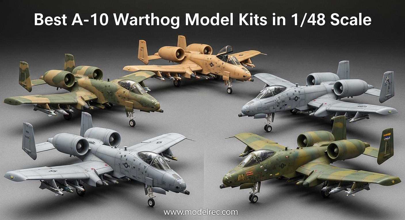 Best A-10 Warthog Model Kits in 148 Scale