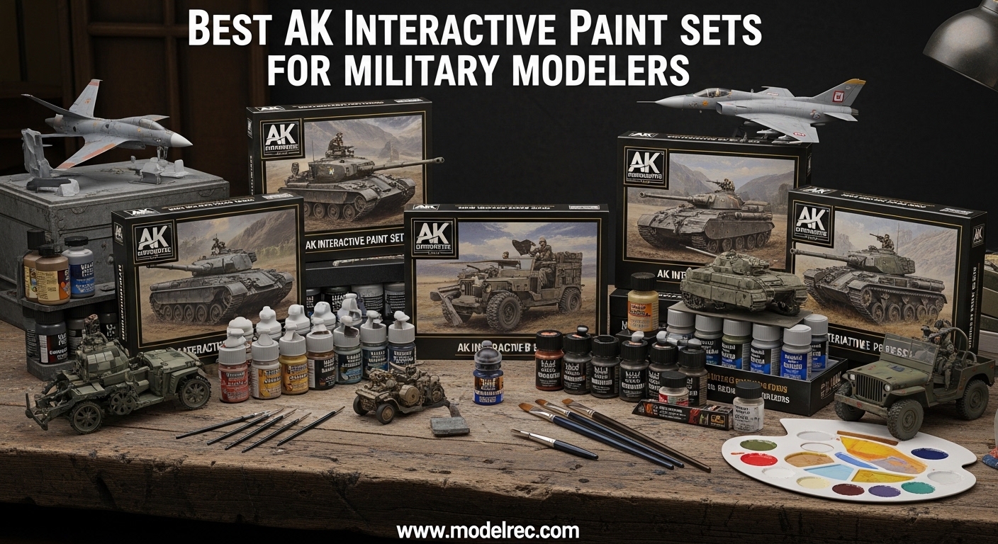 Best AK Interactive Paint Sets for Military Modelers