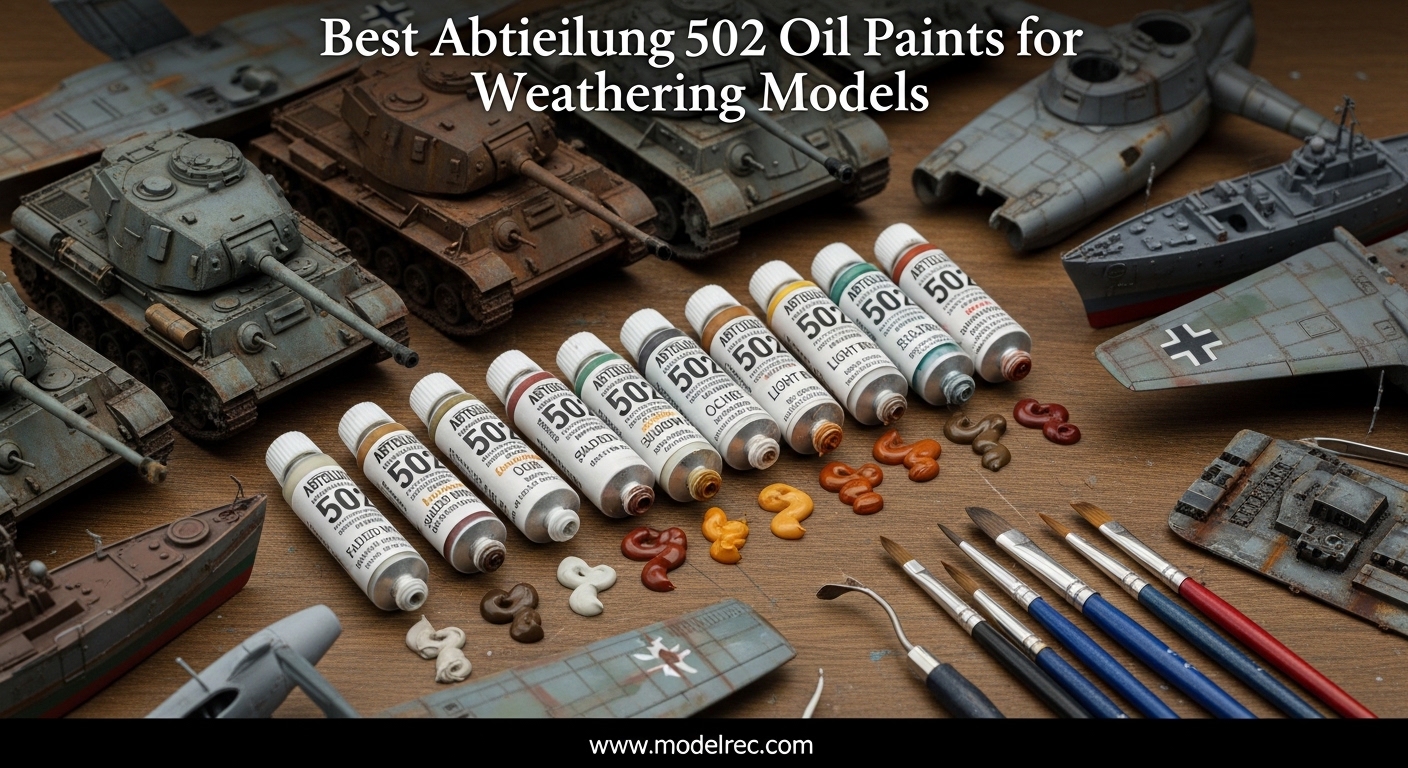 Best Abteilung 502 Oil Paints for Weathering Models