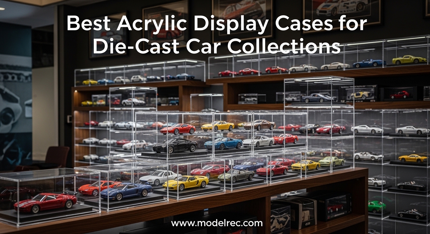 Best Acrylic Display Cases for Die-Cast Car Collections