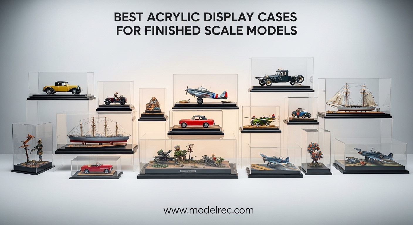 Best Acrylic Display Cases for Finished Scale Models