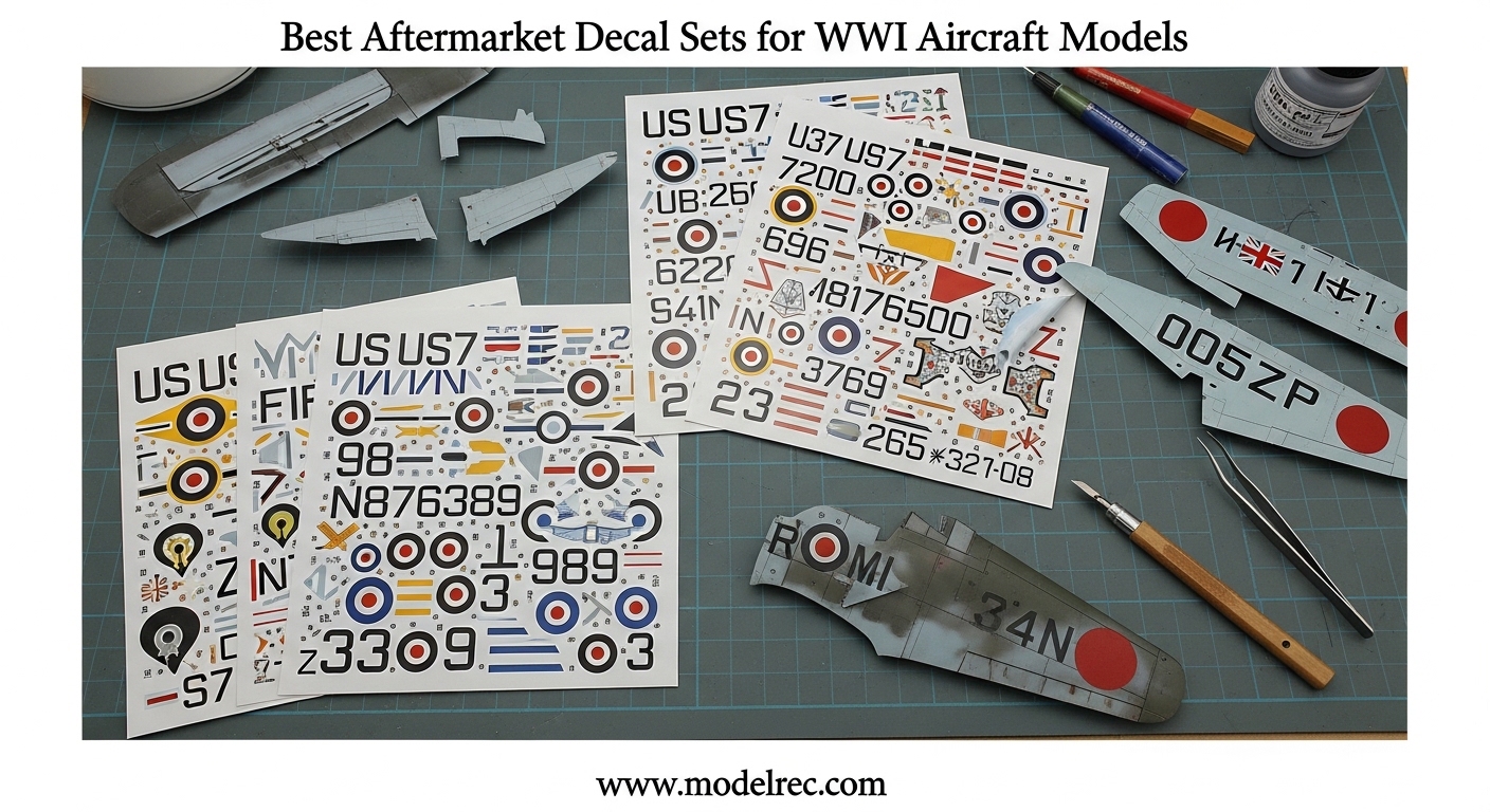 Best Aftermarket Decal Sets for WWII Aircraft Models