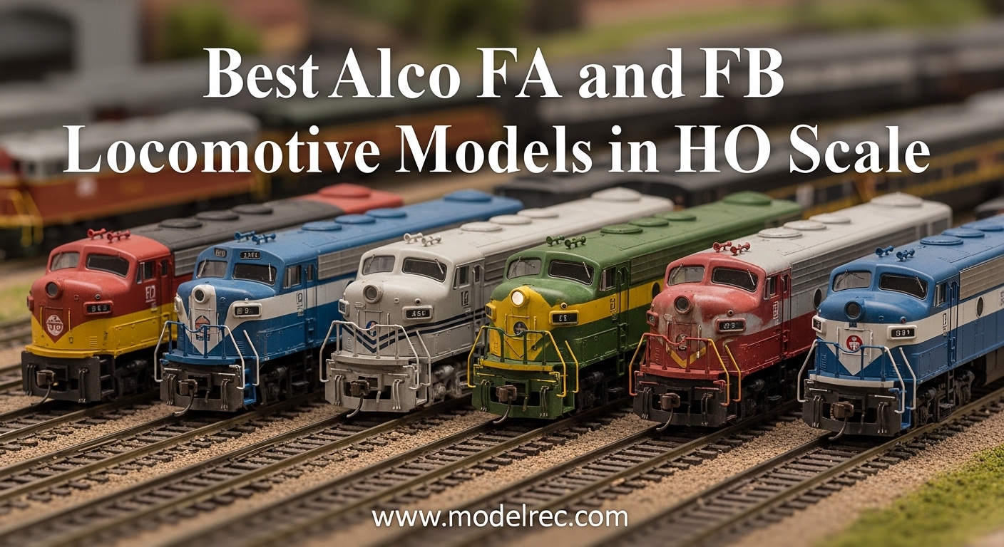 Best Alco FA and FB Locomotive Models in HO Scale
