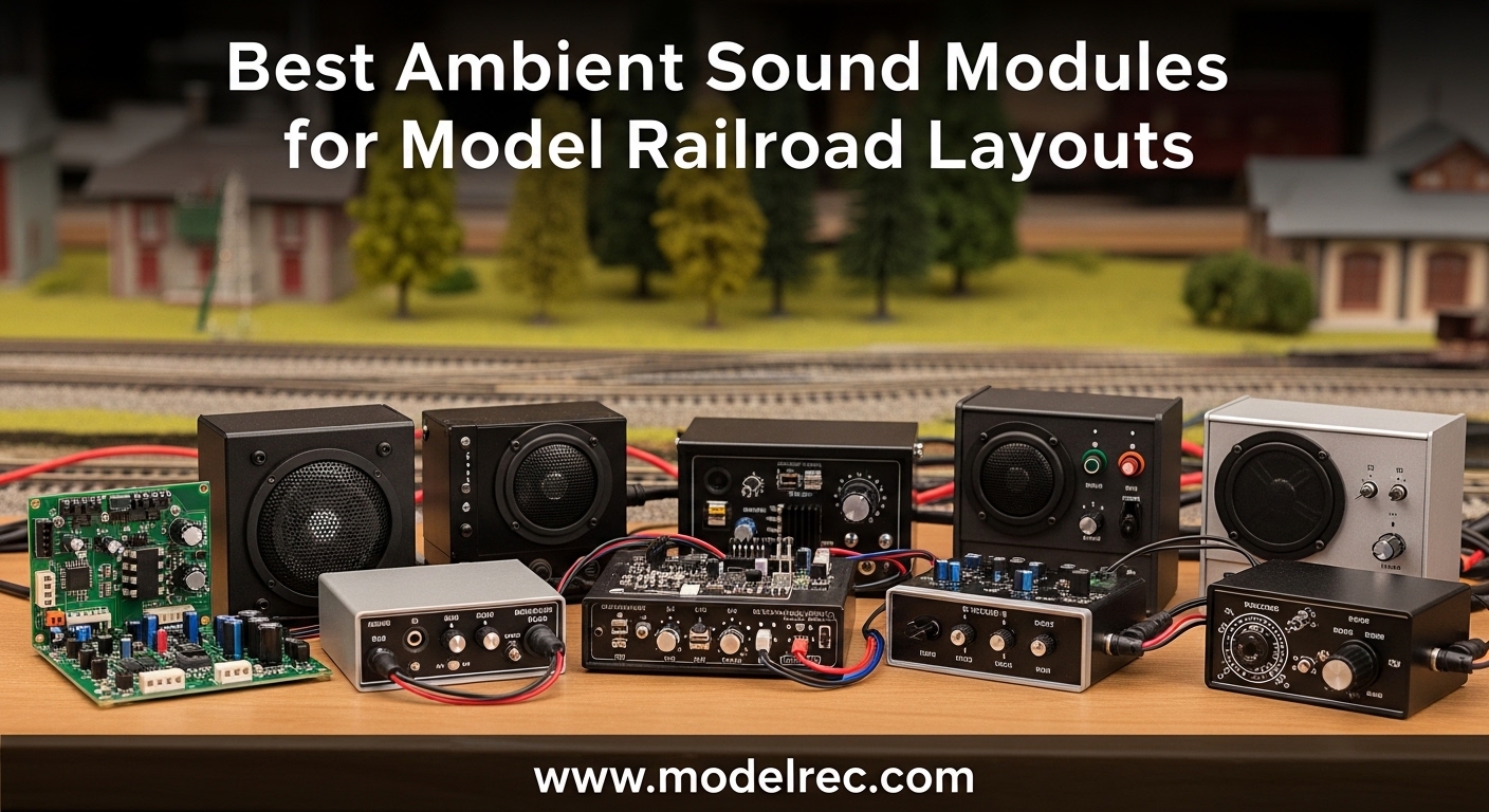 Best Ambient Sound Modules for Model Railroad Layouts