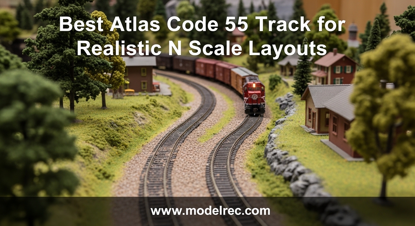 Best Atlas Code 55 Track for Realistic N Scale Layouts