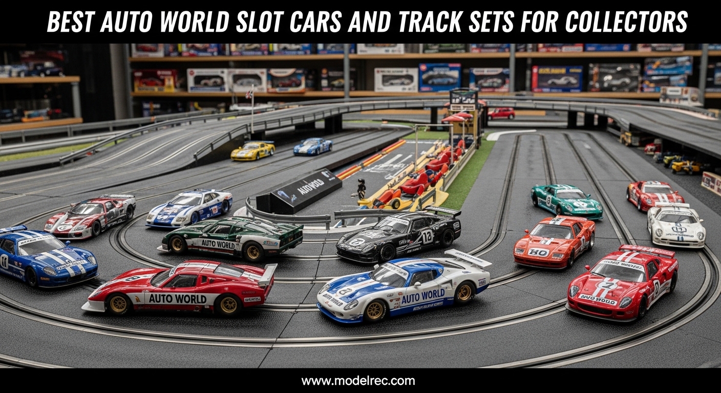 Best Auto World Slot Cars and Track Sets for Collectors