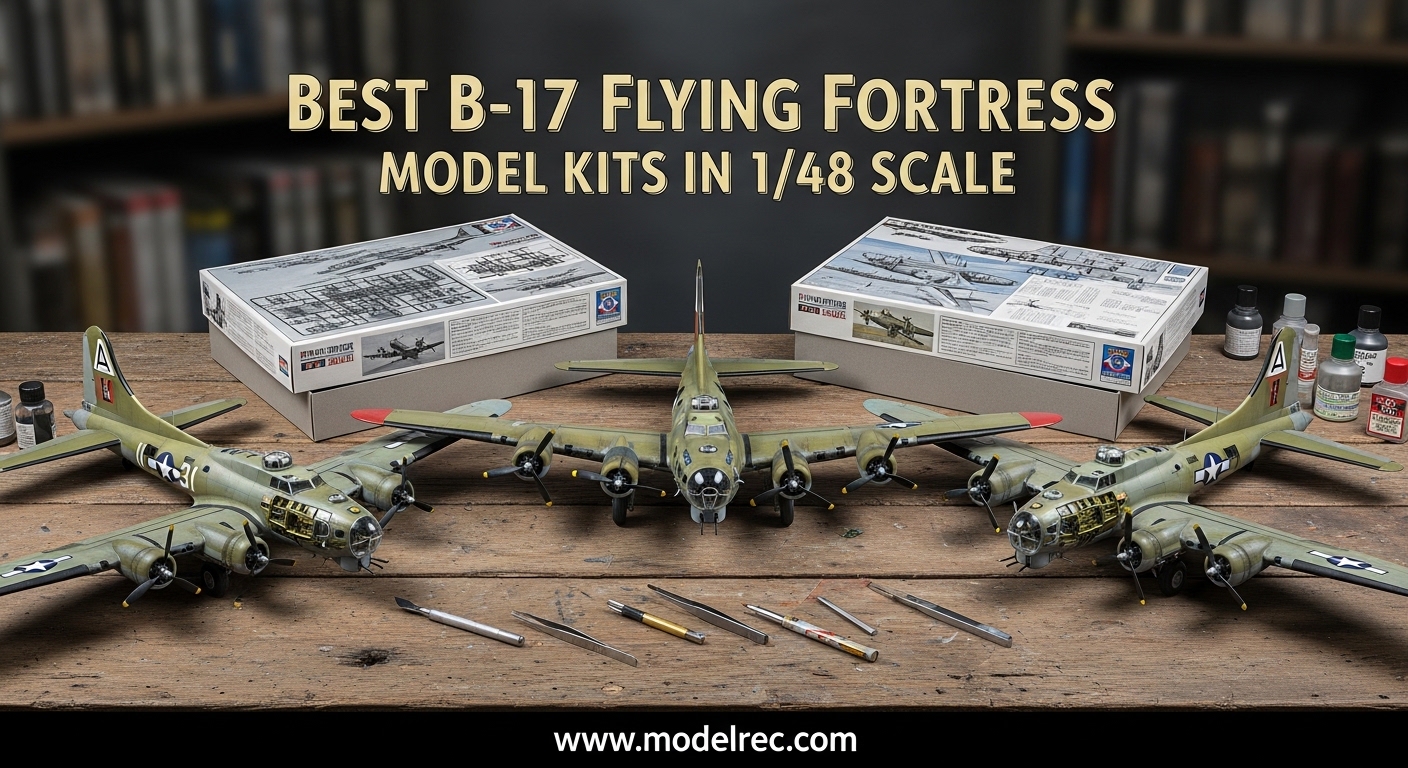 Best B-17 Flying Fortress Model Kits in 1-48 Scale
