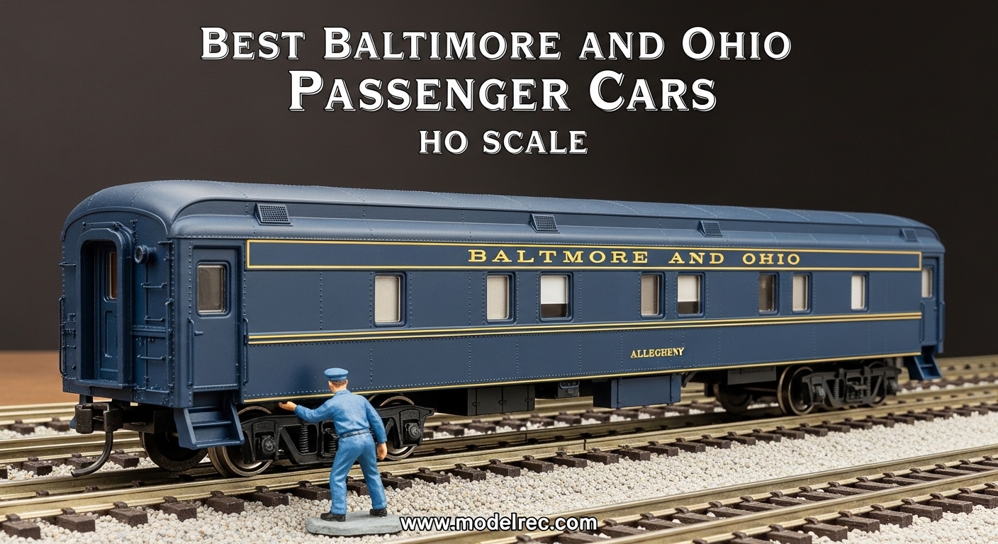 Best Baltimore and Ohio Passenger Cars HO Scale