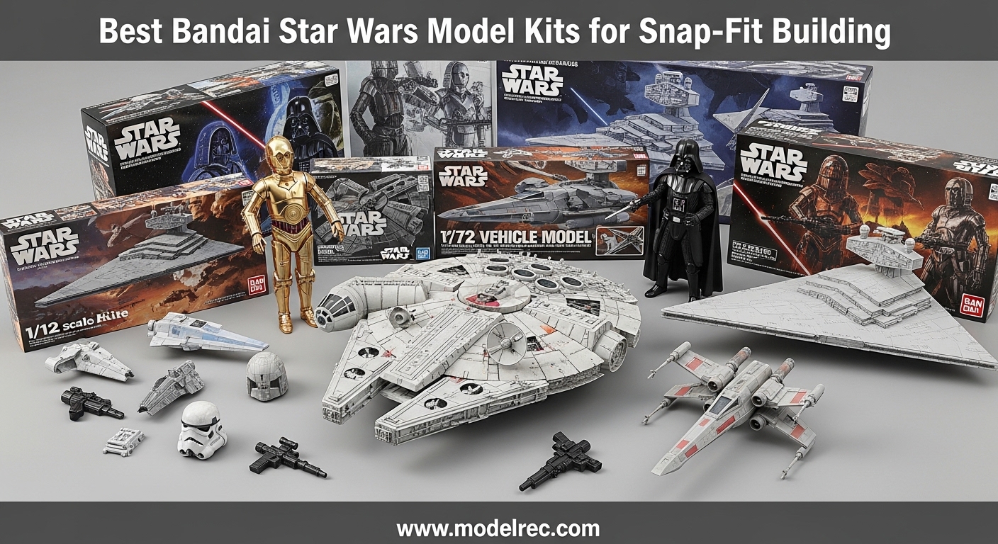 Best Bandai Star Wars Model Kits for Snap-Fit Building
